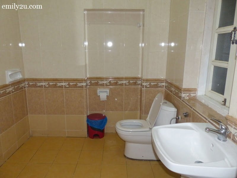 7. one of the four units of shared bathroom upstairs