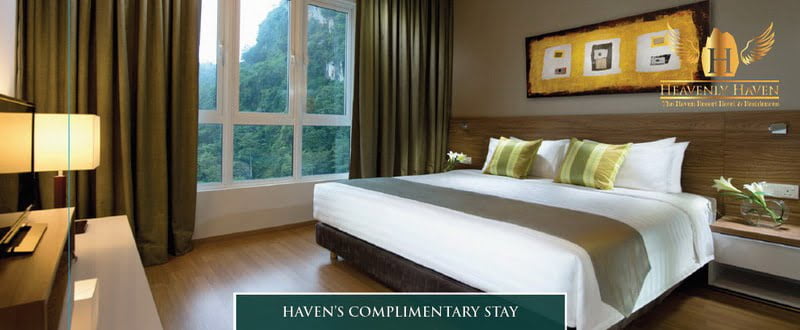 1. The Haven complimentary stay