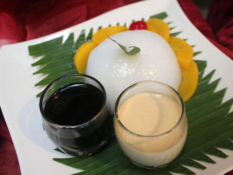 13. Sago Pudding with Gula Melaka 