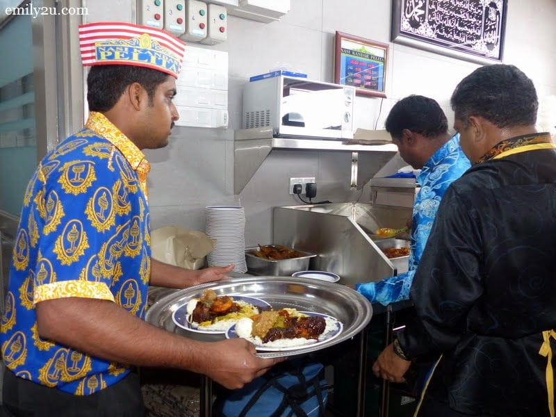 2. mad rush at the kitchen to serve the more than 4,000 guests