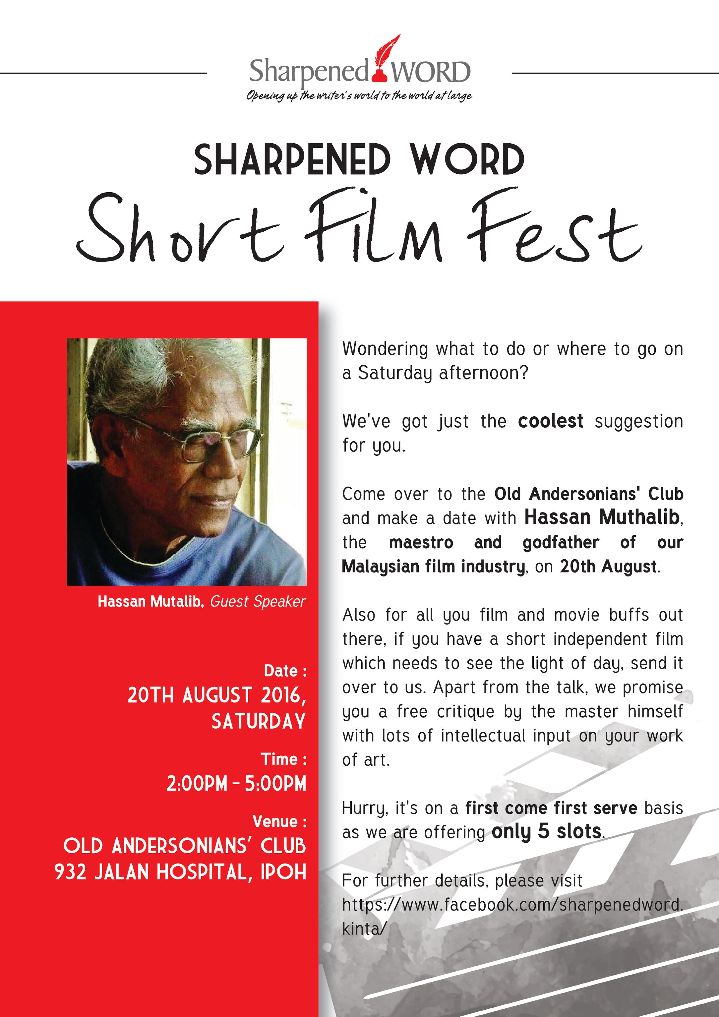 Sharpened Word Short Film Fest