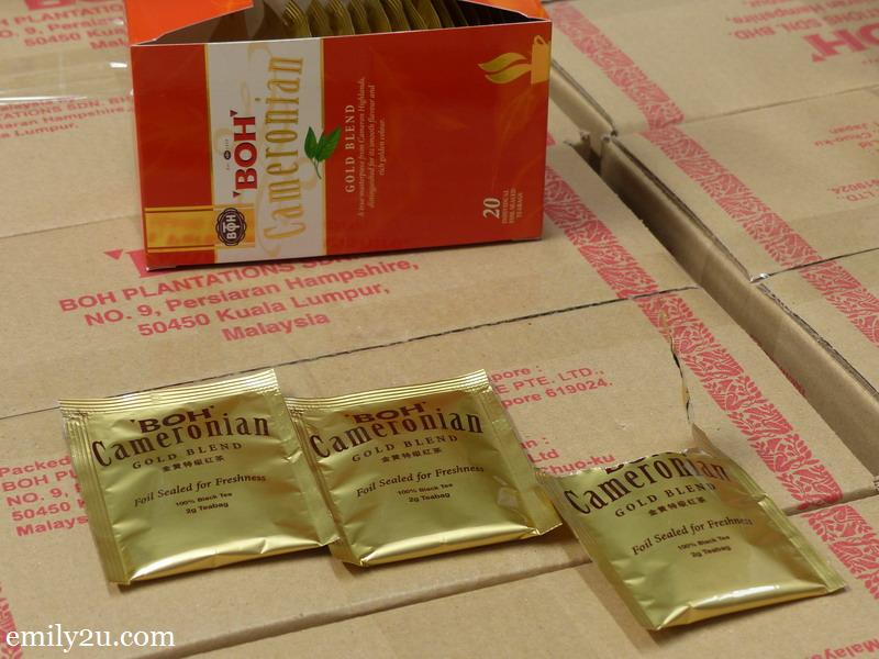 13. BOH's premium Cameronian Gold Blend tea