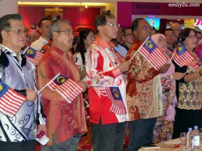1. sing the Malaysia Day song 