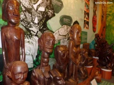 8. wood-carved figurines