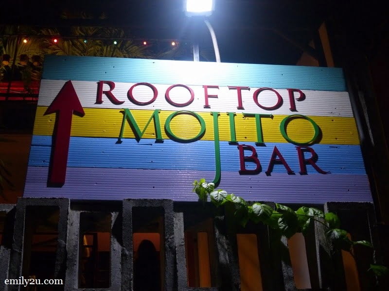 2. rooftop mojito bar