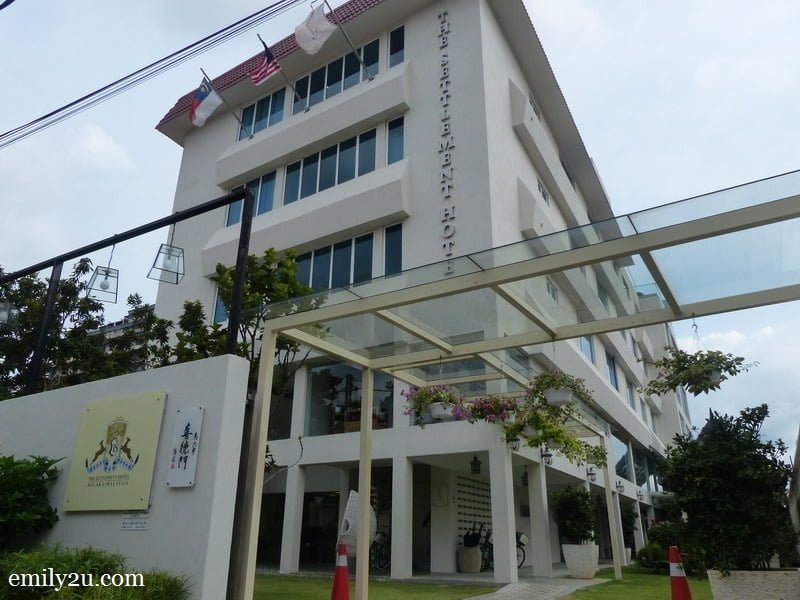 1. The Settlement Hotel, Melaka