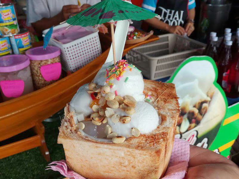 1. coconut ice cream