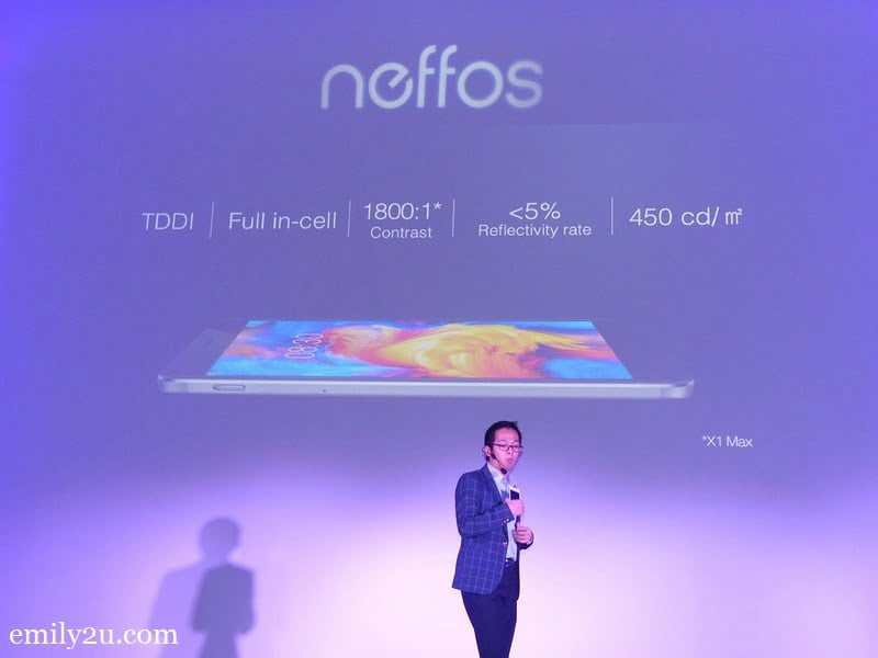 6. product sharing by Neffos Product Manager, Wayne Zhang