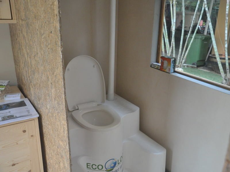 5. the Ecoloo installed inside Tiny Home