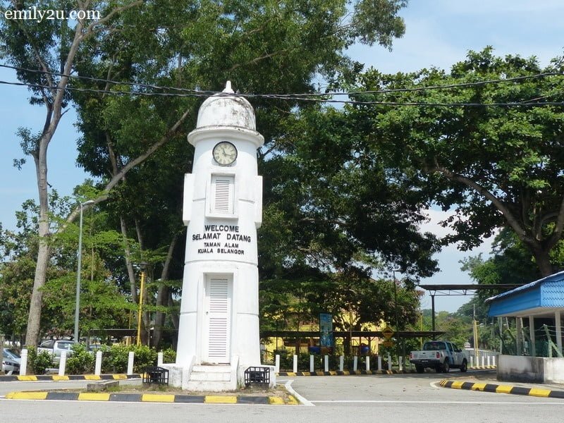 1. The landmark for Kuala Selangor Nature Park (Taman Alam)