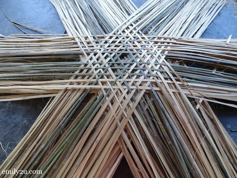 2. the base is the most difficult part to weave