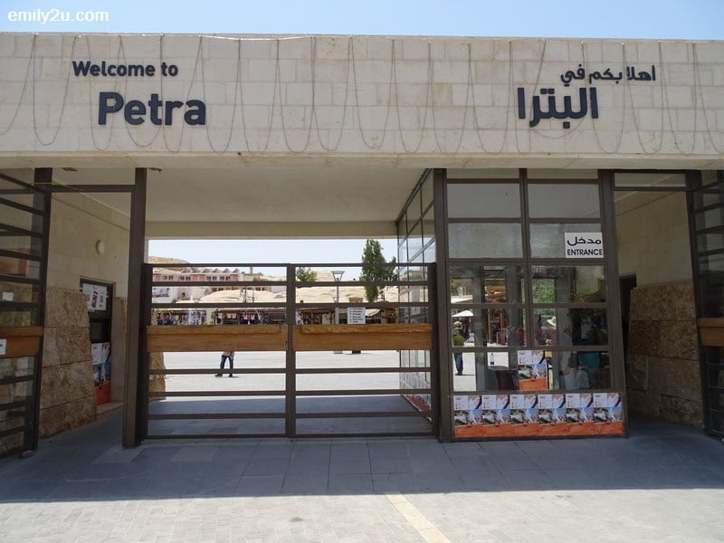 1. entrance to Petra