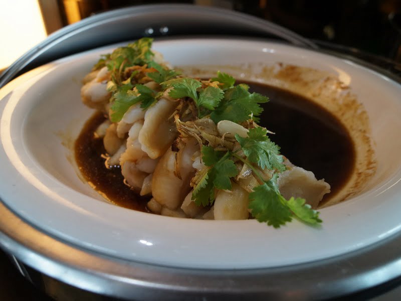 10. steamed fish with superior soy sauce