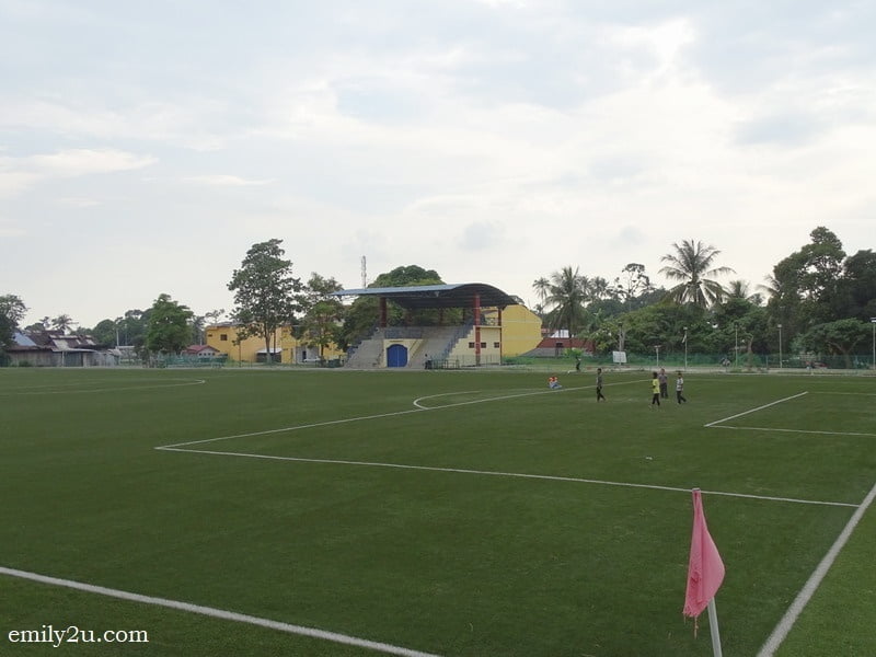 15. FIFA-standard synthetic football pitch in Kubu Gajah, Selama