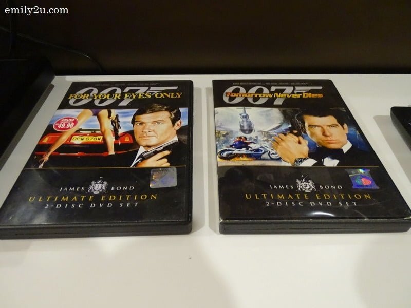 James Bond DVDs