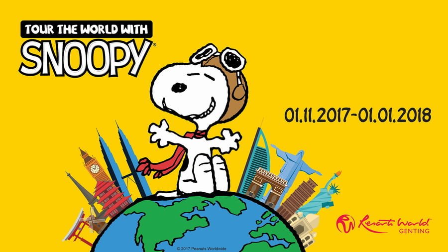 Tour the World with Snoopy @ Resorts World Genting