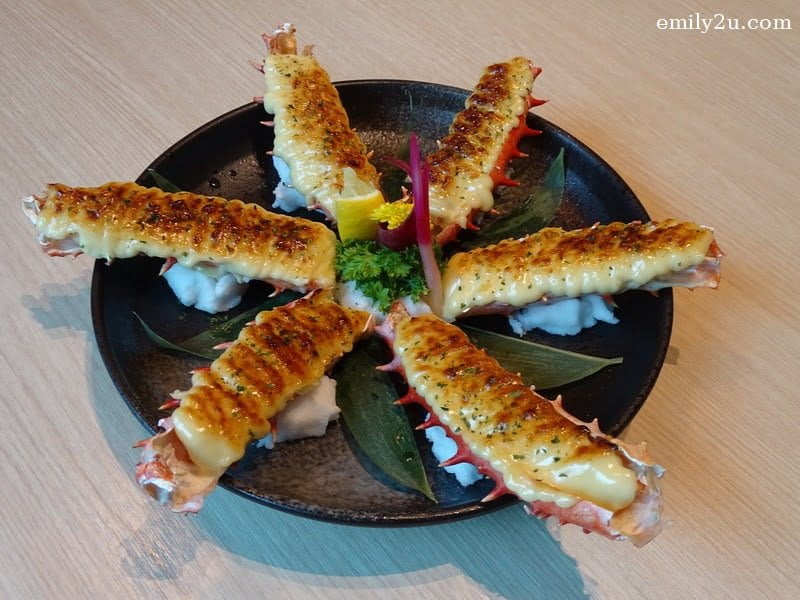  19. Cheese Grilled King Crab 