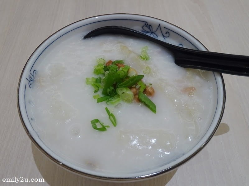  5. cuttlefish and mixed meat congee