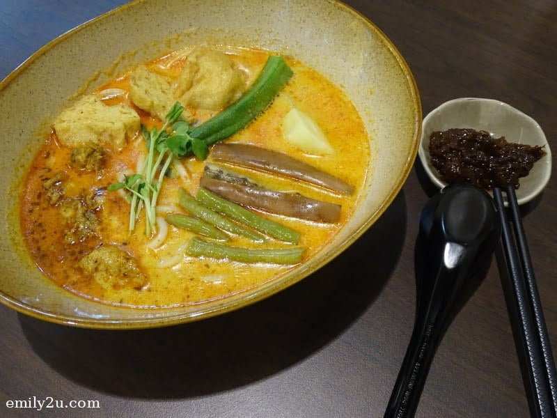 8. BMS Soy Milk Curry Laksa with Handmade Noodles