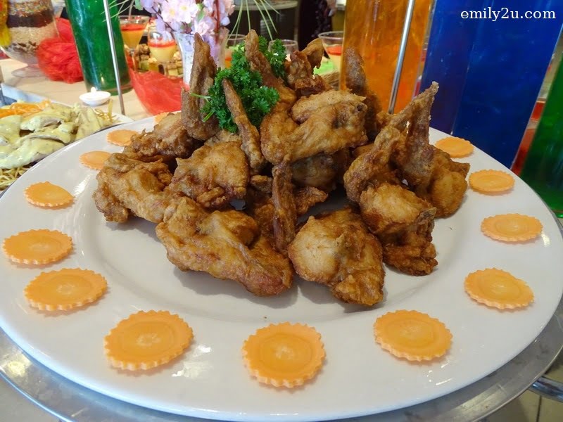 8. chicken wings fried with shrimp paste