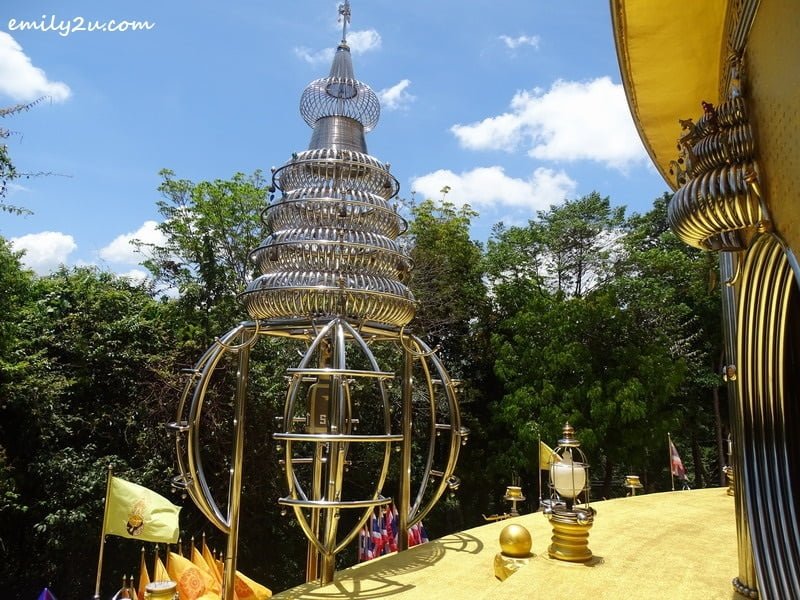 17. one of the stupa-like structures