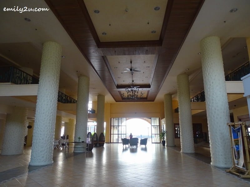3. lobby with high ceiling