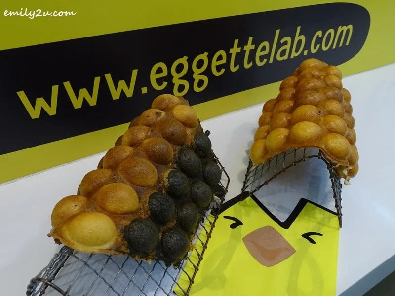  Tricolor (L) & Golden Custard (R) @ Eggette Lab, First World Plaza