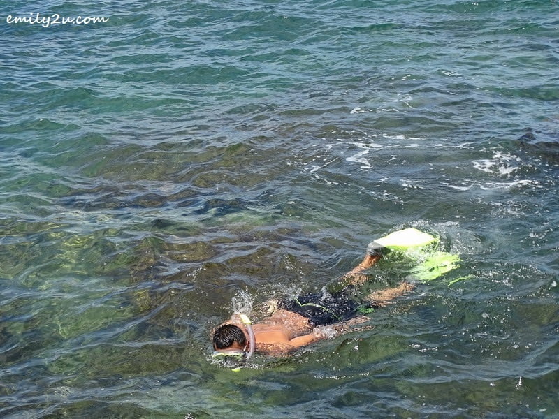 11. snorkelling at Pulau Layang-Layangan