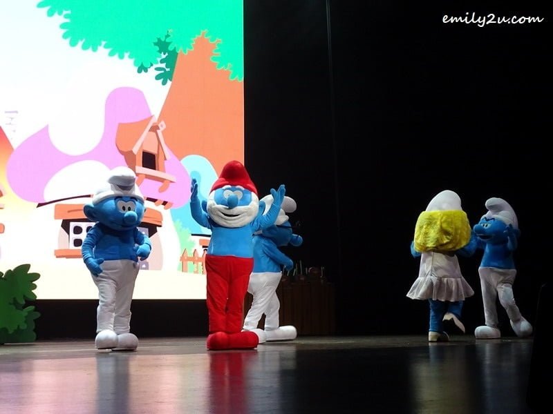  4. The Smurfs in action