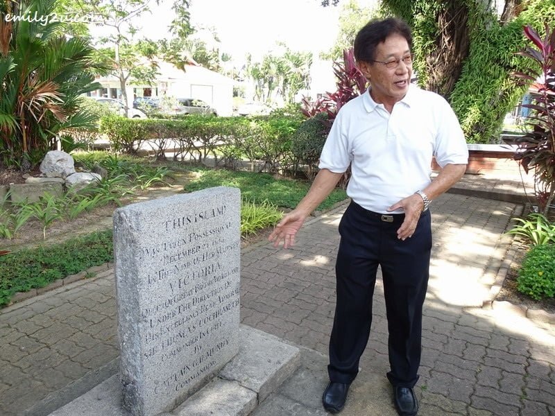 9. local historian Willie Teo explains about the background of Labuan