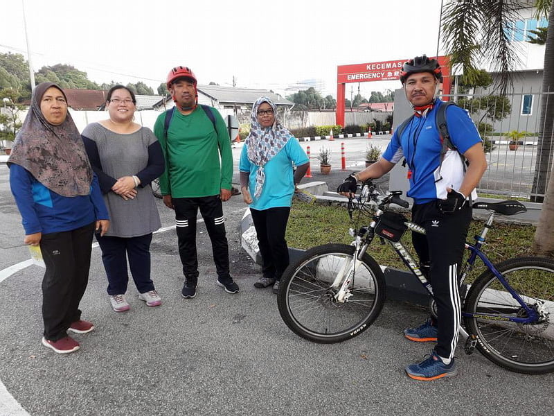1. participants of Ipoh Car-Free Day