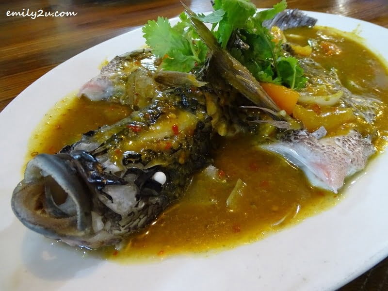  7. Steamed Tilapia with Batong Sauce