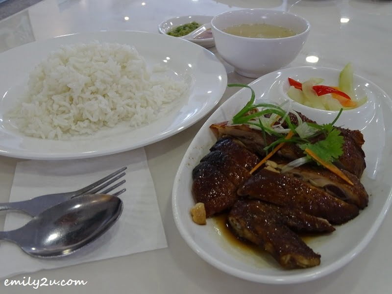 6. Soy Sauce Chicken + Roasted Duck Rice