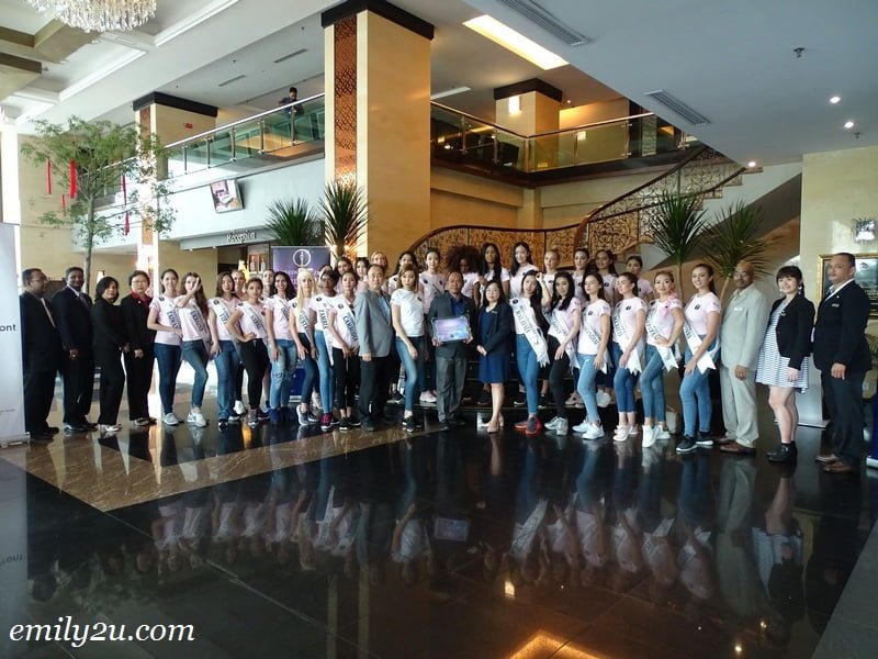 3. a group photo with staff of Kinta Riverfront Hotel & Suites