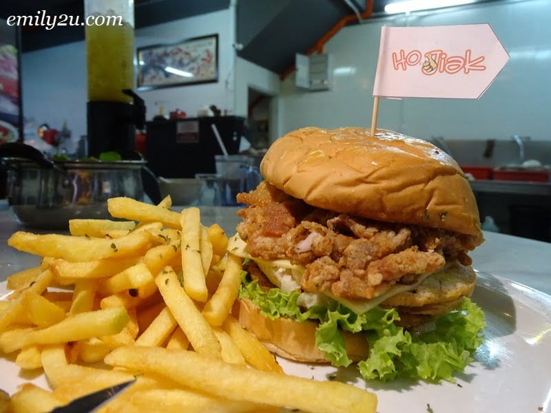 7. Special Pork Chop Burger