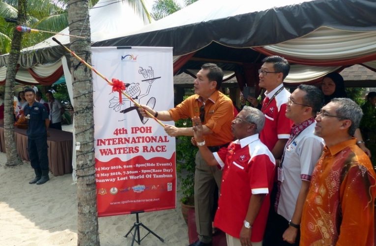 Launch of 4th IPOH International Waiters Race