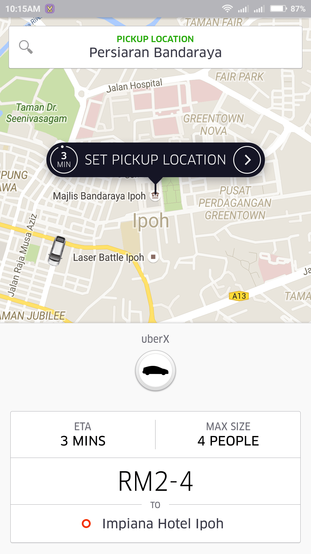 Uber Ipoh