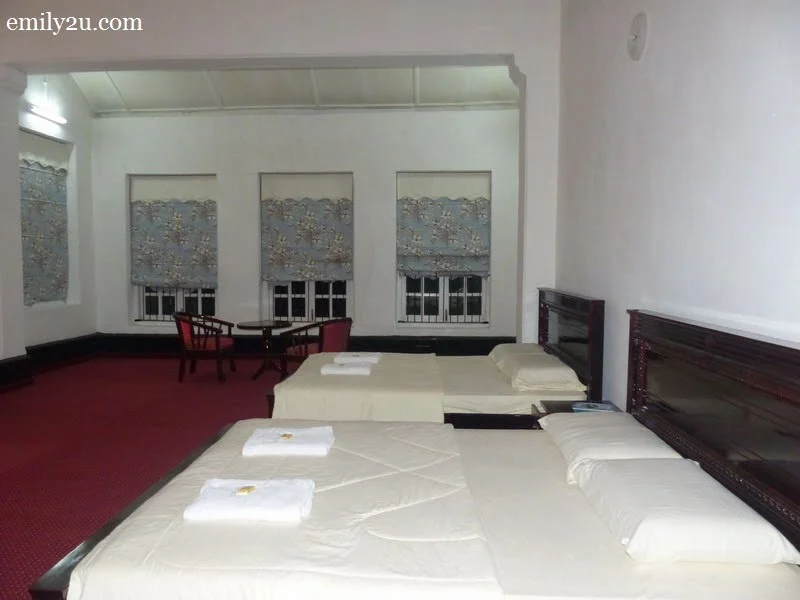 5. my room for the night - one of the three suites available 
