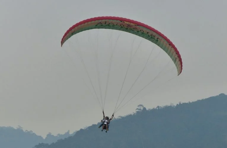 Paragliding in Kuala Kubu Bharu, Selangor