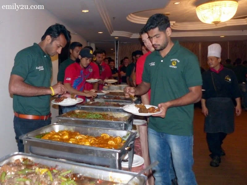 8. dinner is served
