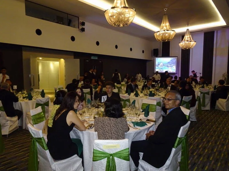 9. The Haven's black tie event