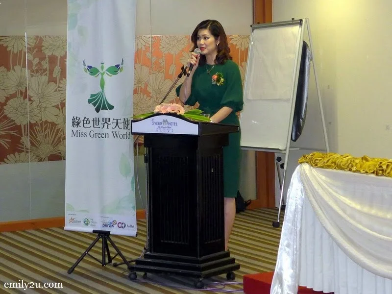 4. Ms. Anita Phang, Founder of Miss Green World