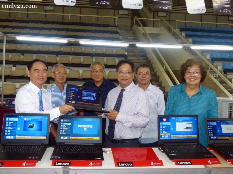 1. presenting one of the new Lenovo laptops offered by Megamate Computer