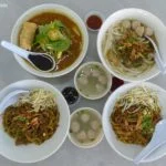 Little John's Signature Assam Laksa & Hakka Loh See Fun breakfast