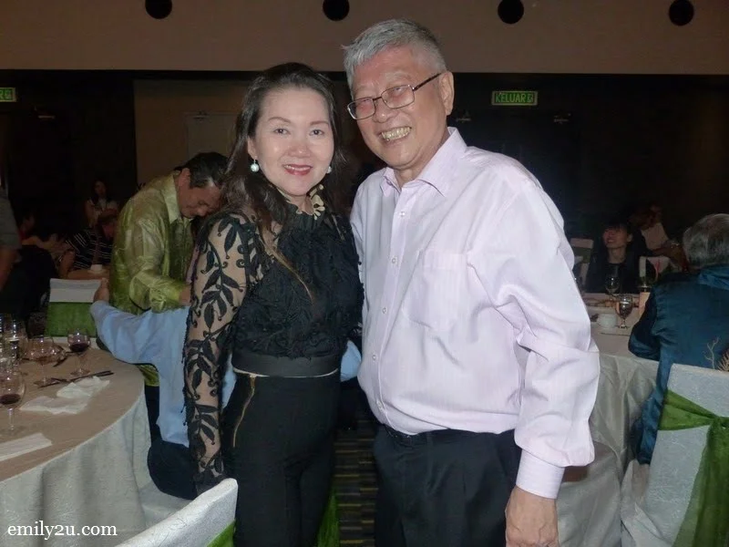 13. with Puan Sri Suzan (L)