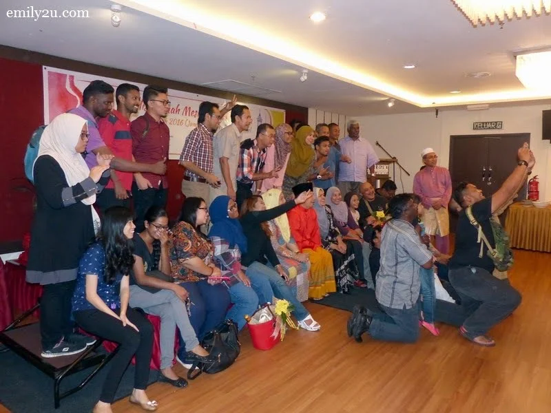 5. groufie with Perak State Exco for Tourism, Arts and Culture Dato’ Nolee Ashilin bt. Dato’ Mohd. Radzi