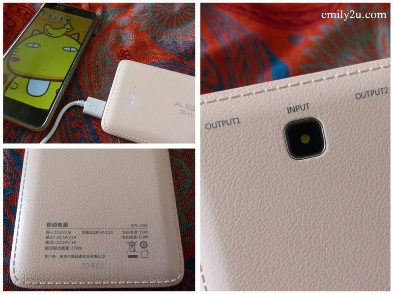 4. note the mock rear camera and dermatoglyph finish design