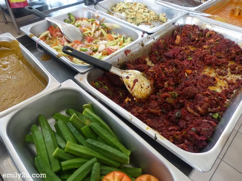 3. another section of the food counter