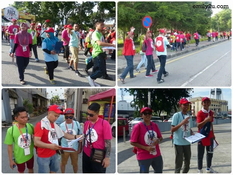 6. the second leg of the treasure hunt is in progress