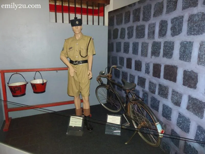 8. at the police station